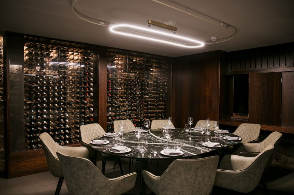 Stella private cellar dining space - Rooftop functions south yarra